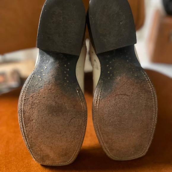 COPY - LUCCHESE BLACK AND WHITE BOOTS - Picture 6 of 13